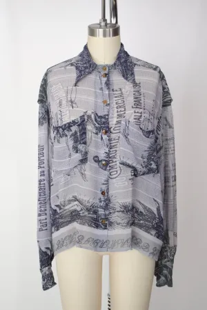 1986 Jean Paul Gaultier Pour Gibo Savana Shirt