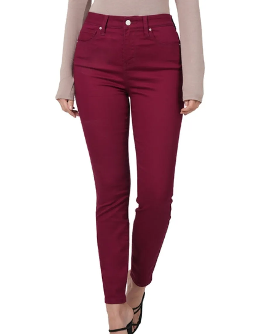 5 Pocket Skinny Denim Pants