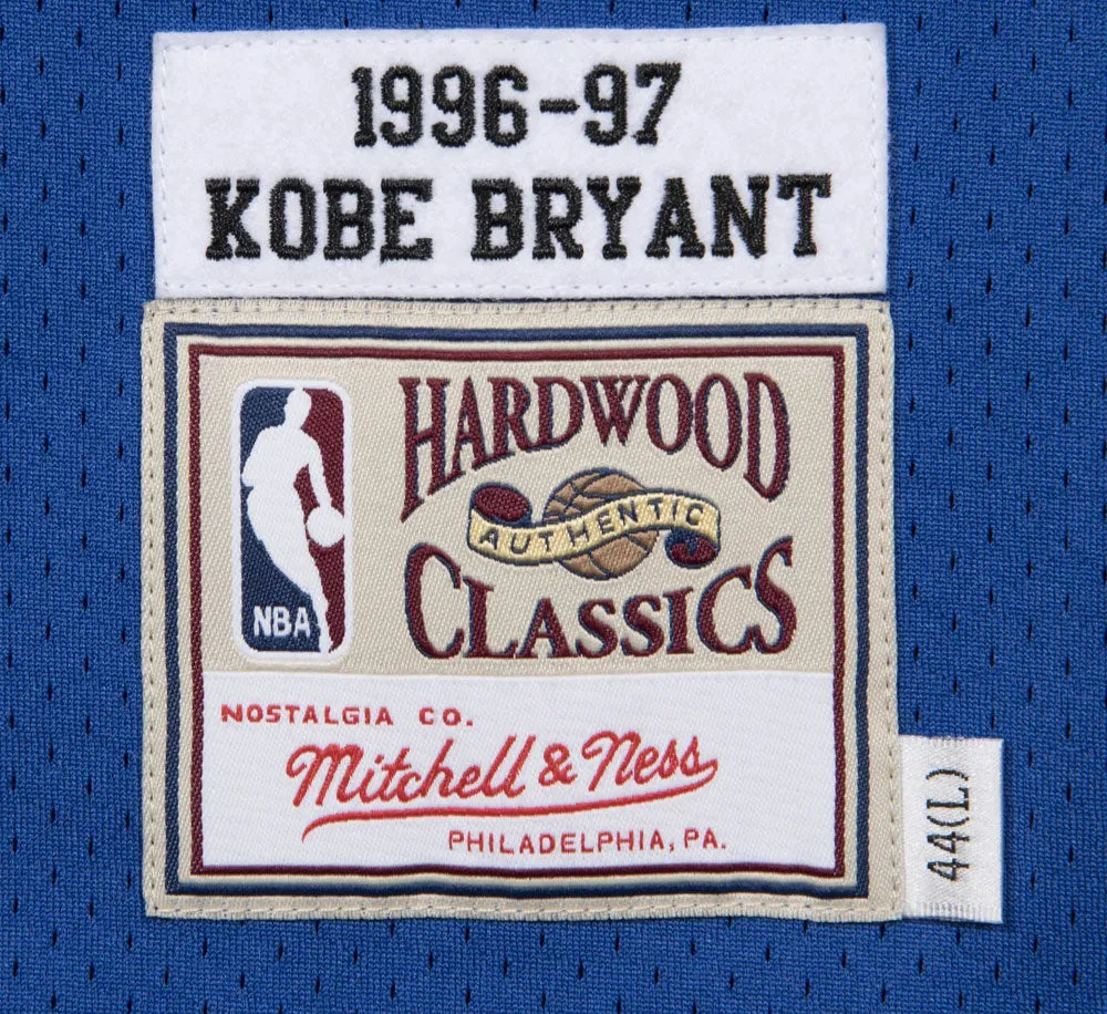 96 KOBE BRYANT ALTERNATE LAKERS NBA AUTHENTIC JERSEY