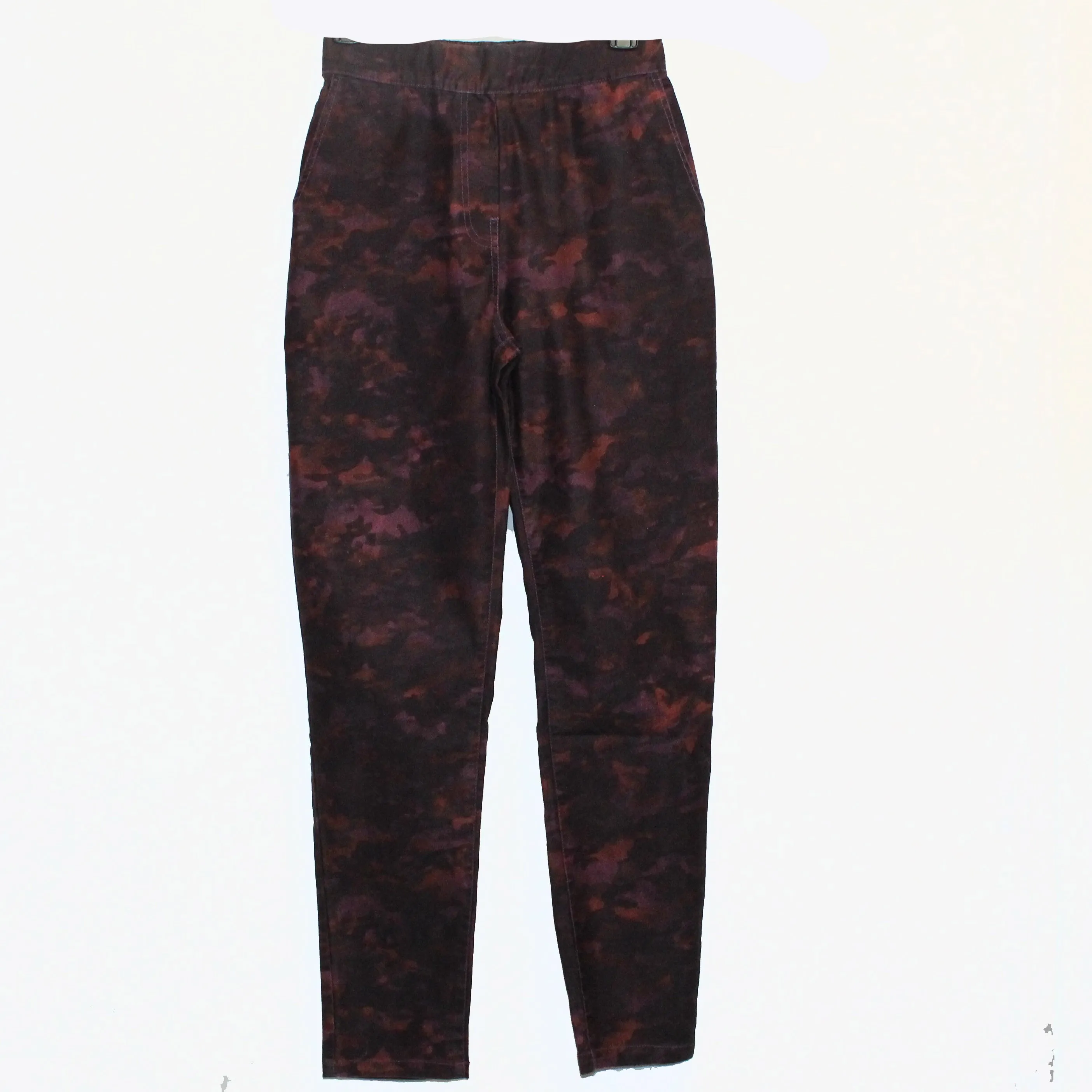 Alembika Pants, Stretch, Wine/Black, XS