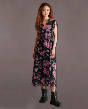 Allegra Black Multi Dress