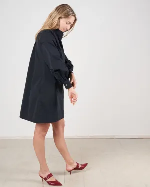 anaya popover dress - black