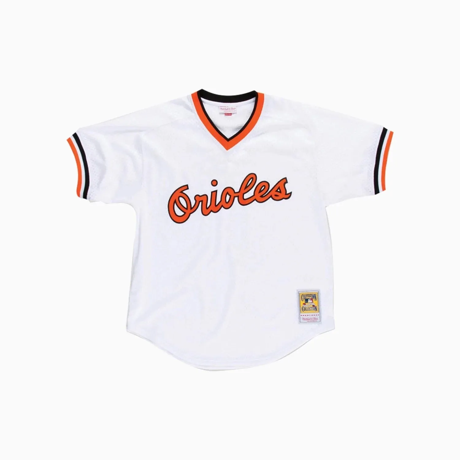 Authentic Cal Ripken Jr Baltimore Orioles 1985 MLB Pullover Jersey
