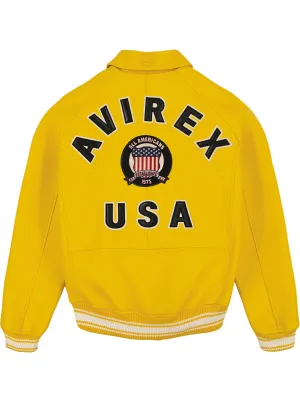 Avirex icon jacket (gold)