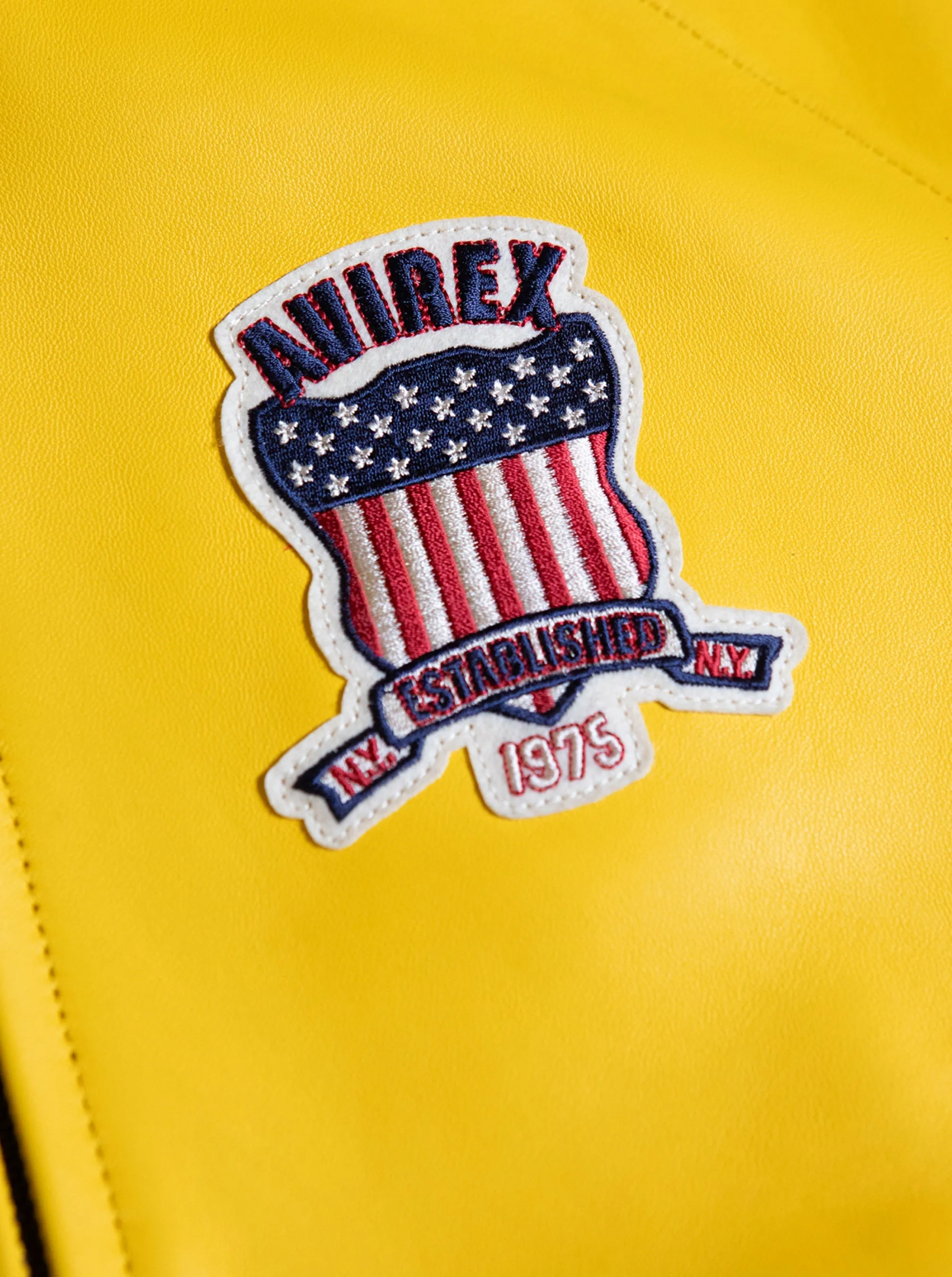 Avirex icon jacket (gold)