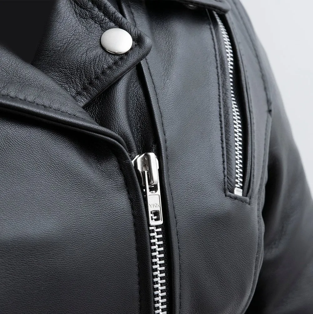Blossom - Women's Motorcycle Leather Jacket