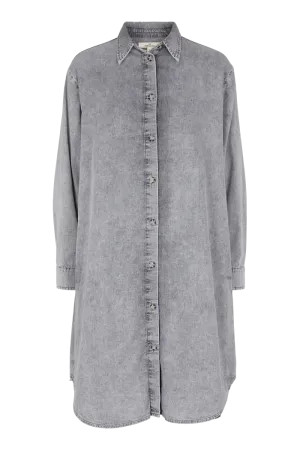 Bluebell Shirt Dress - Grey