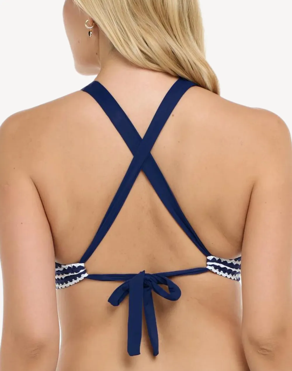 Breaking Waves Mildrid High Neck Bikini Top