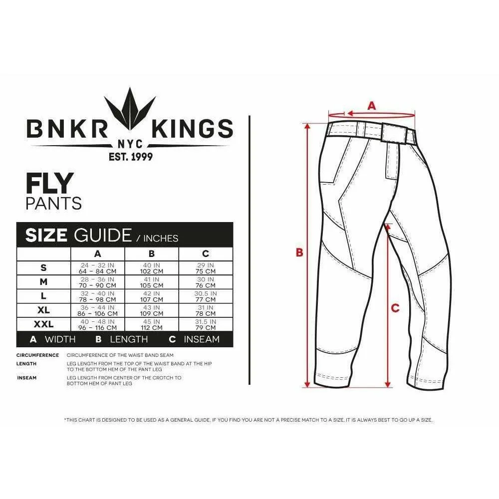Bunkerkings Featherlite Fly Pants - Schwarz
