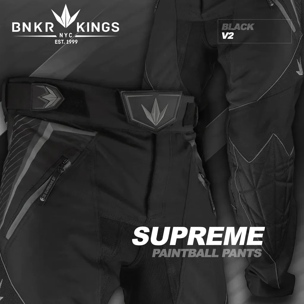 Bunkerkings V2 Supreme Pants - Schwarz