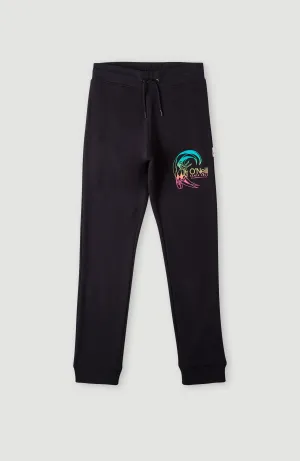 Circle Surfer Mid-Waist Jogginghose | Black Out