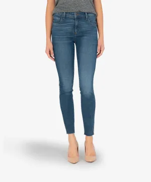 Connie High Rise Ankle Jean - Instigator Wash
