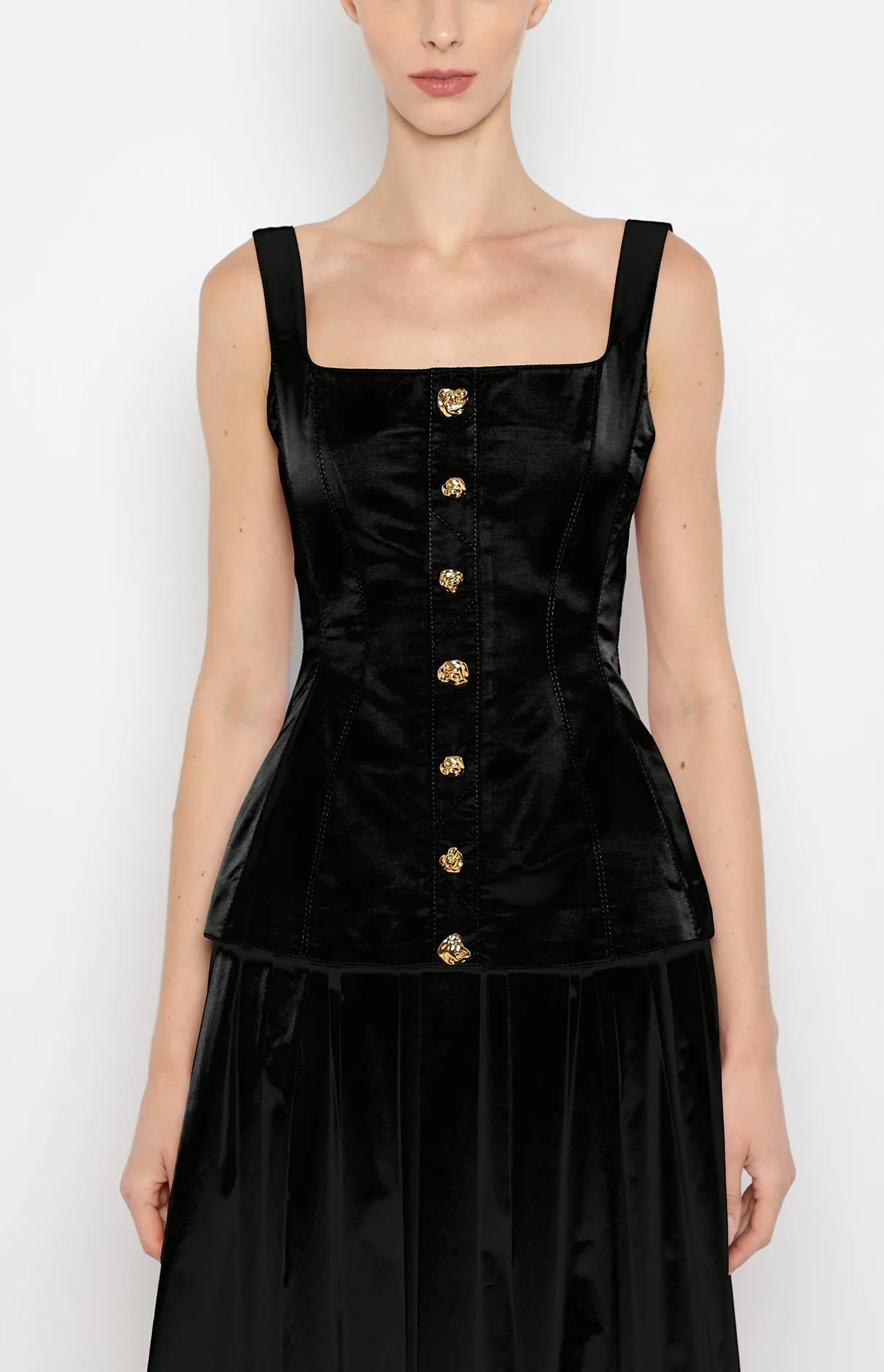 Corset Seamed Tank