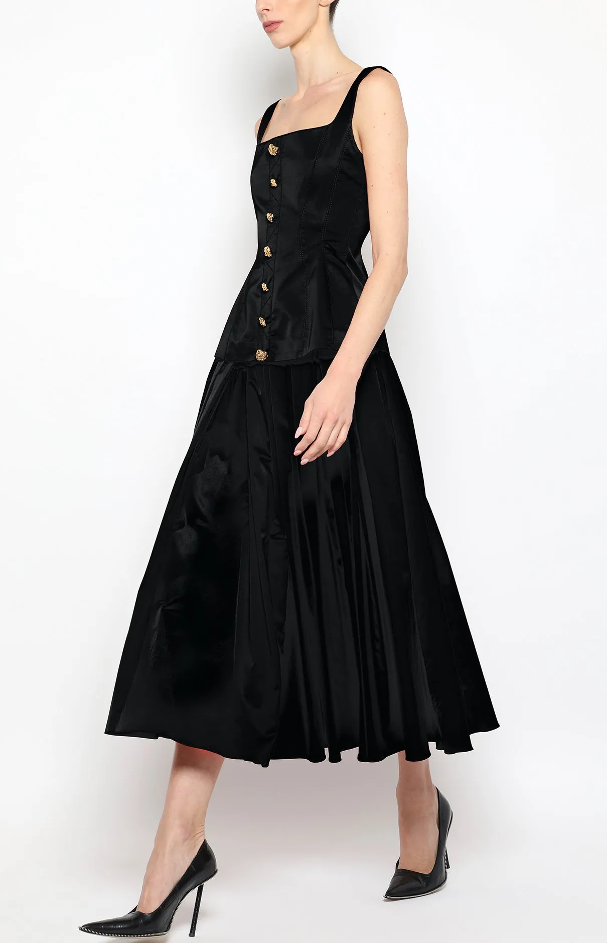 Corset Seamed Tank