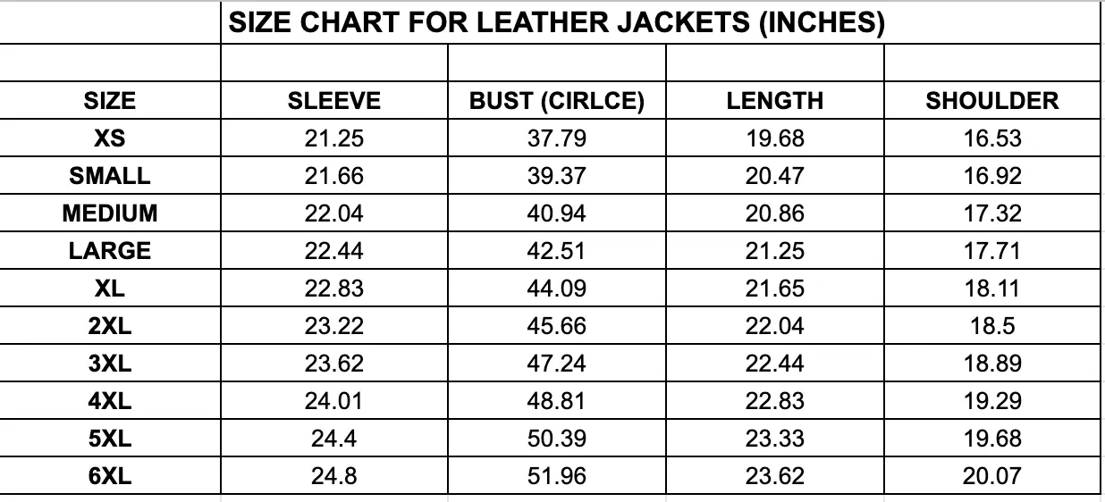 Custom Name Leather Jacket