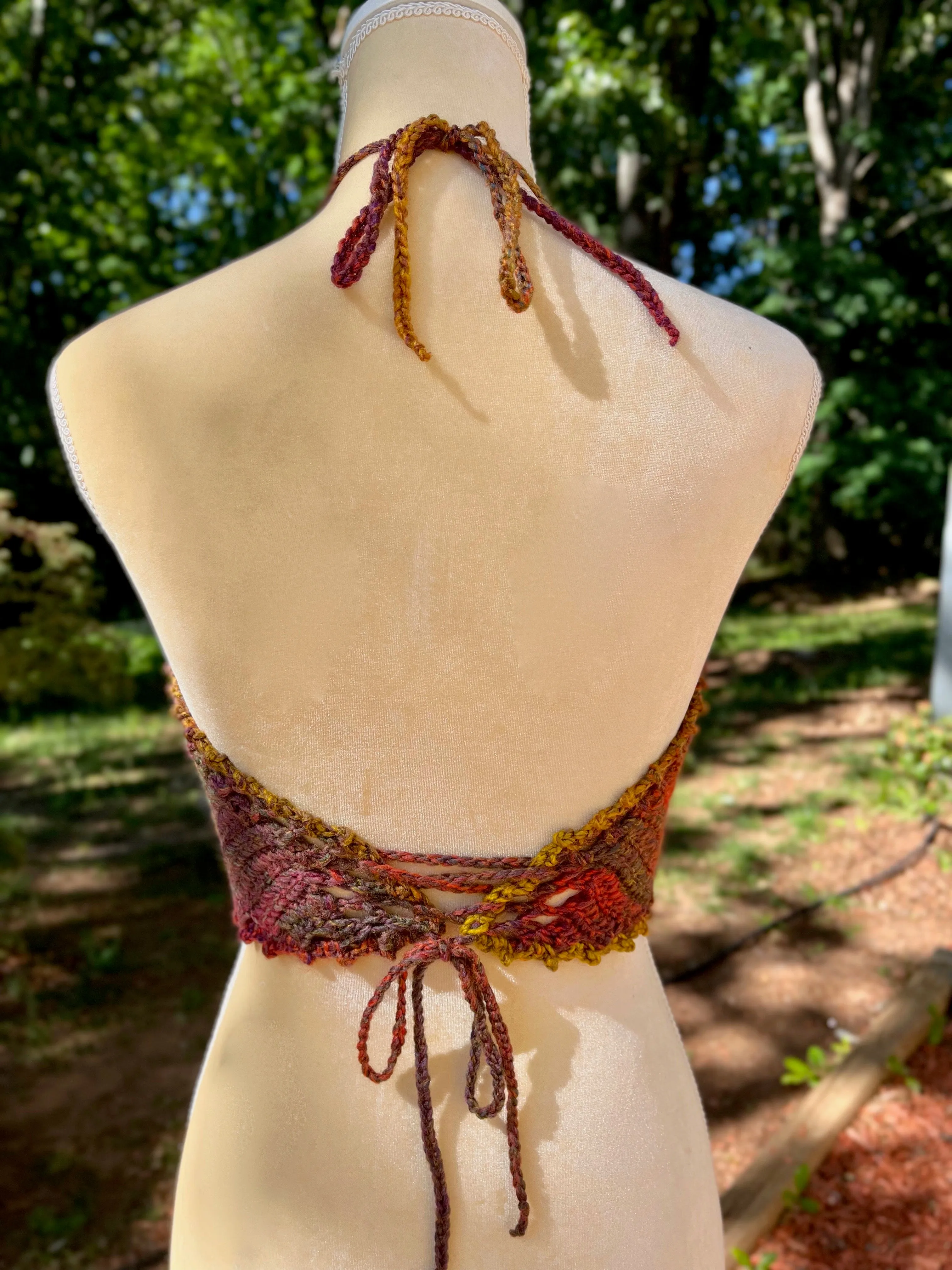 Dahlia Crochet Crop Top Pattern