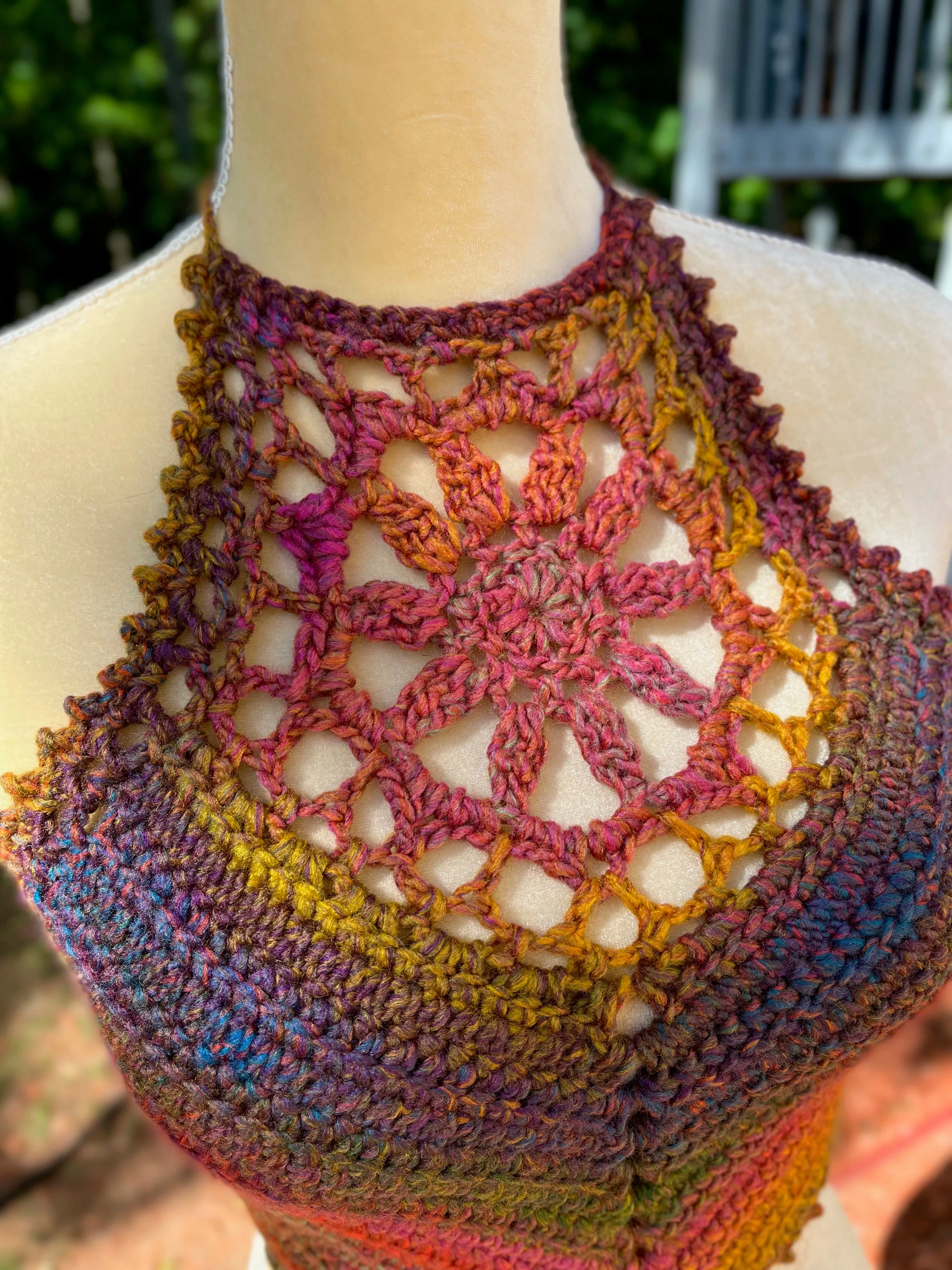 Dahlia Crochet Crop Top Pattern