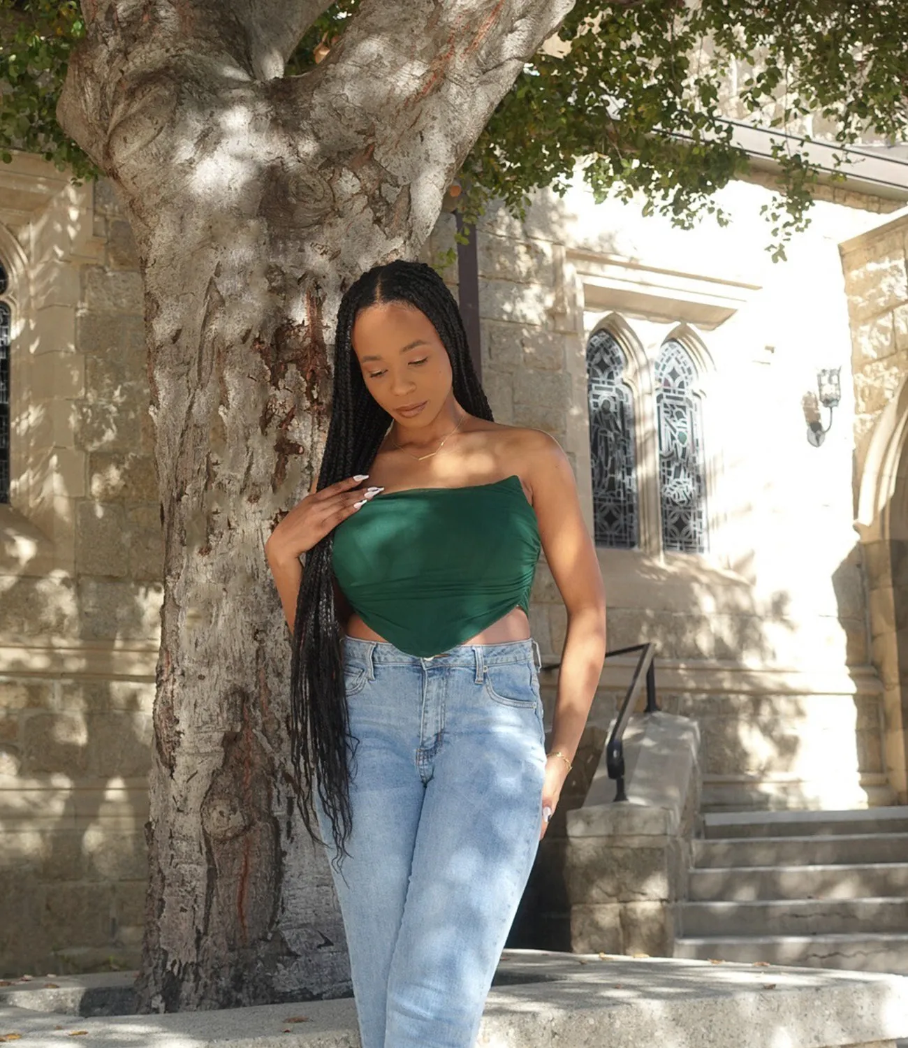 Date Night Corset(Emerald)