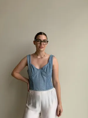 EB Denim corset