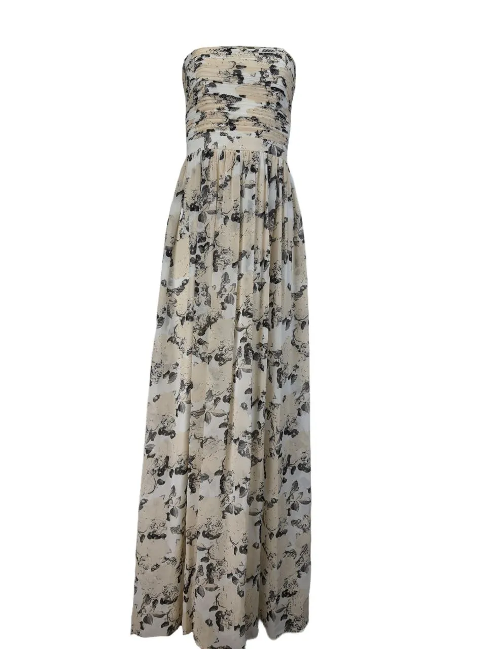 ERIN Women's Beige Peach Maxi Dress #40713704700 4 NWT