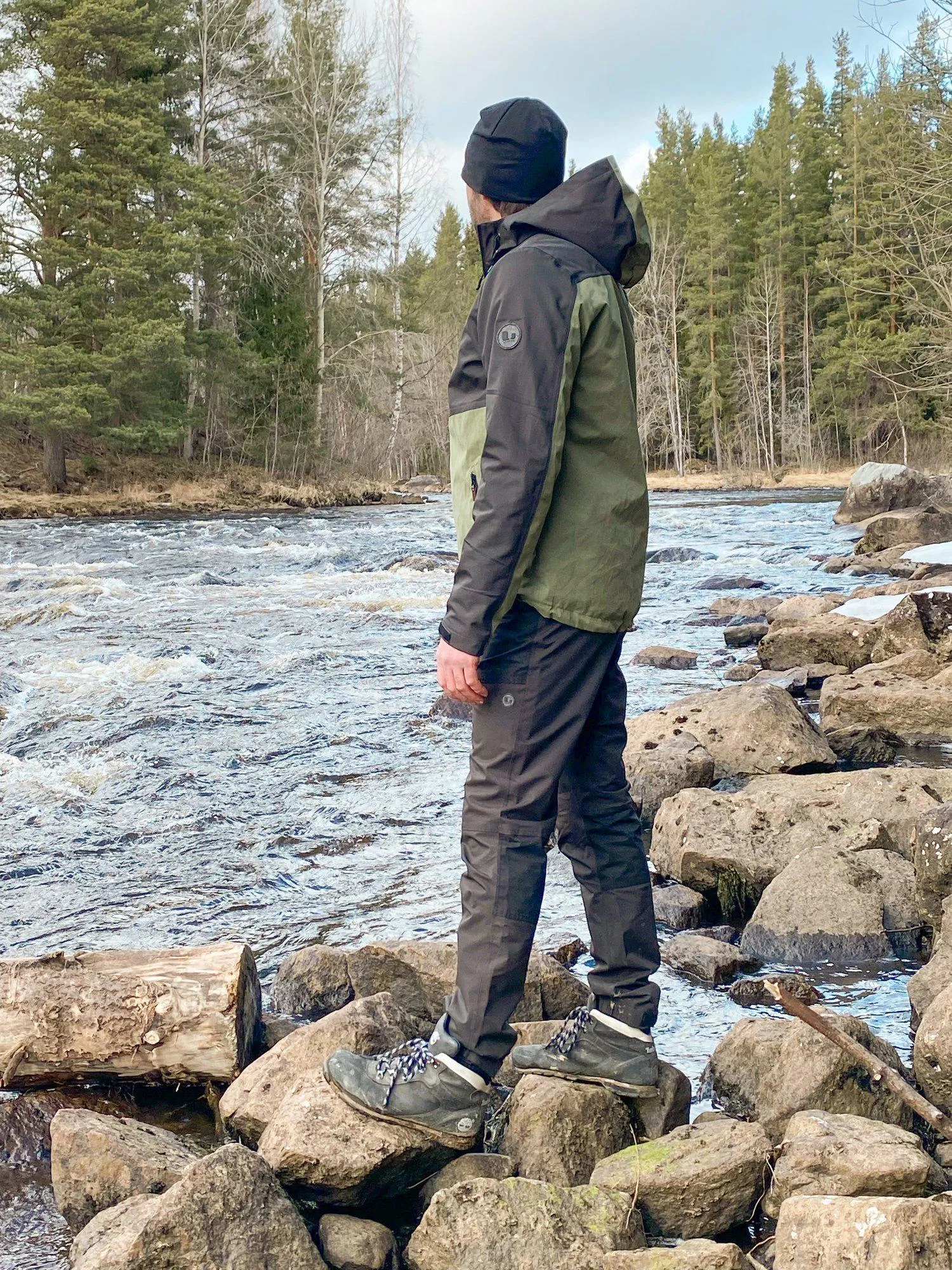 EXPLORER SHELL PANTS 2.0, MEN - BLACK