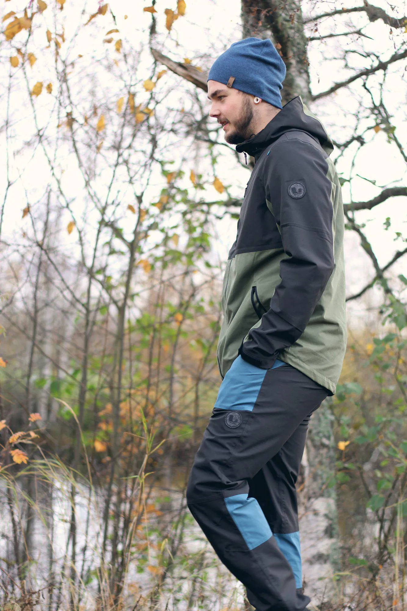 EXPLORER SHELL PANTS 2.0, MEN - PETROLEUM