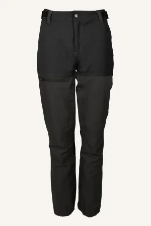 EXPLORER SHELL PANTS 2.0, WOMEN - BLACK