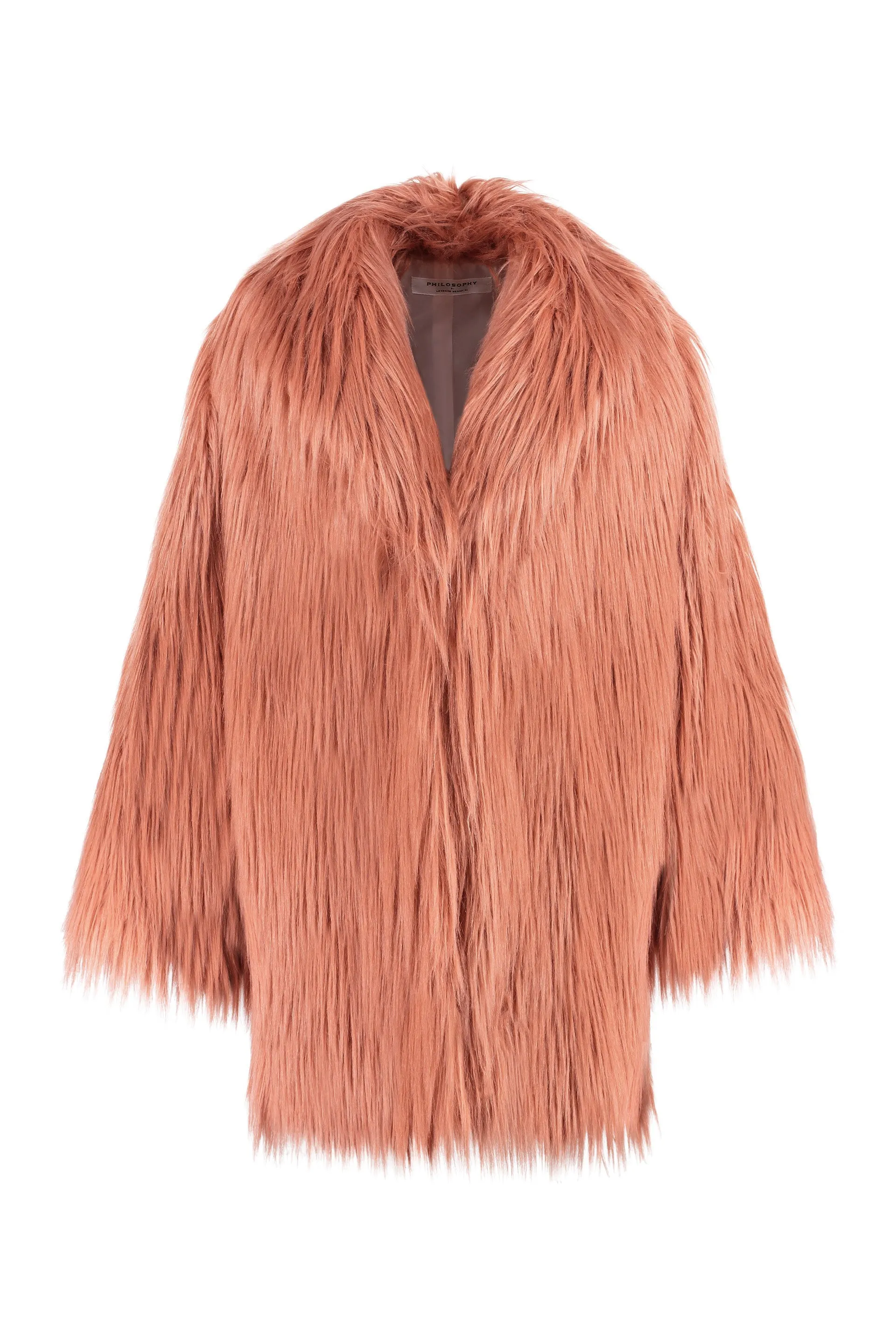 Faux fur coat
