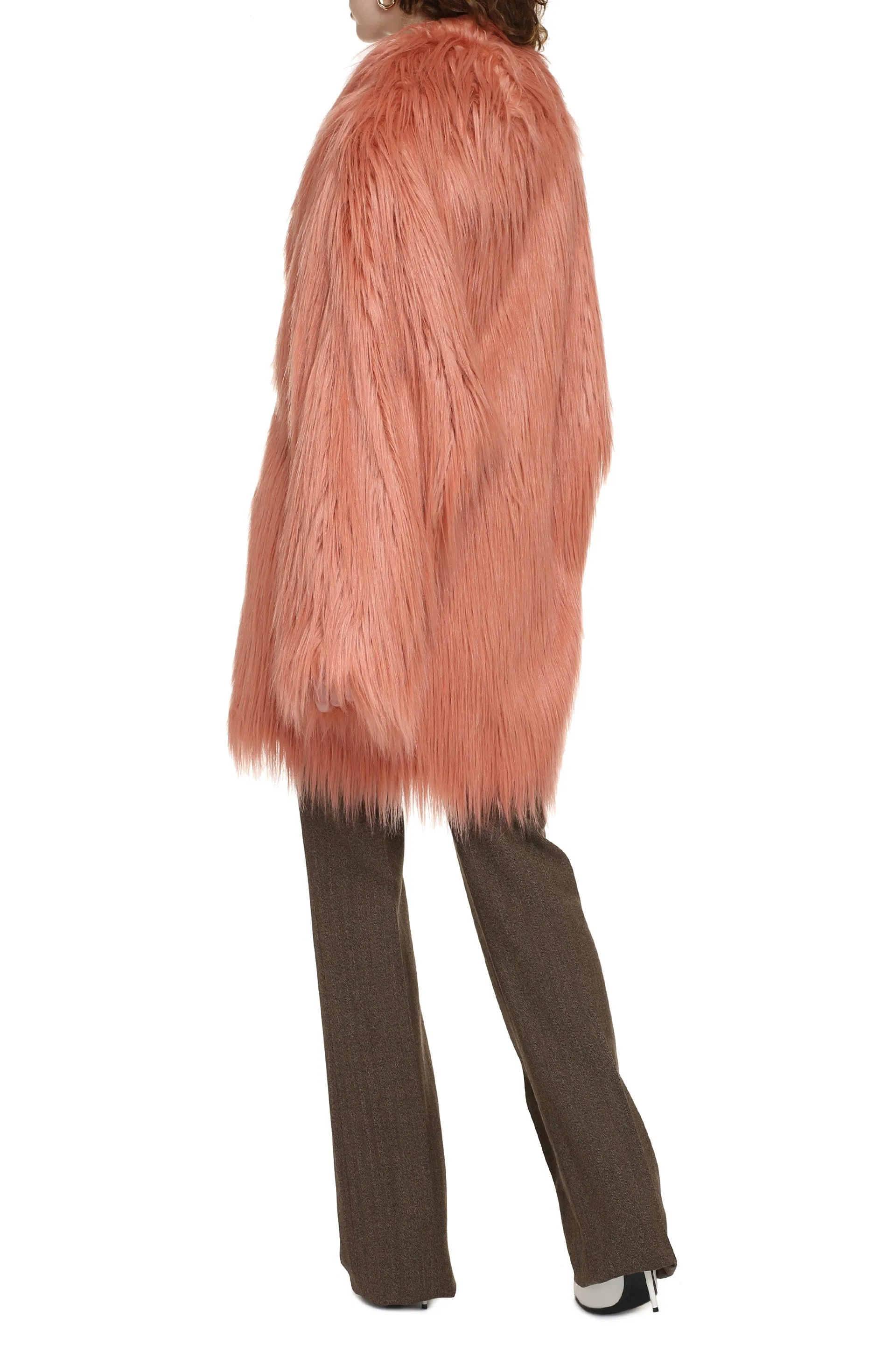 Faux fur coat