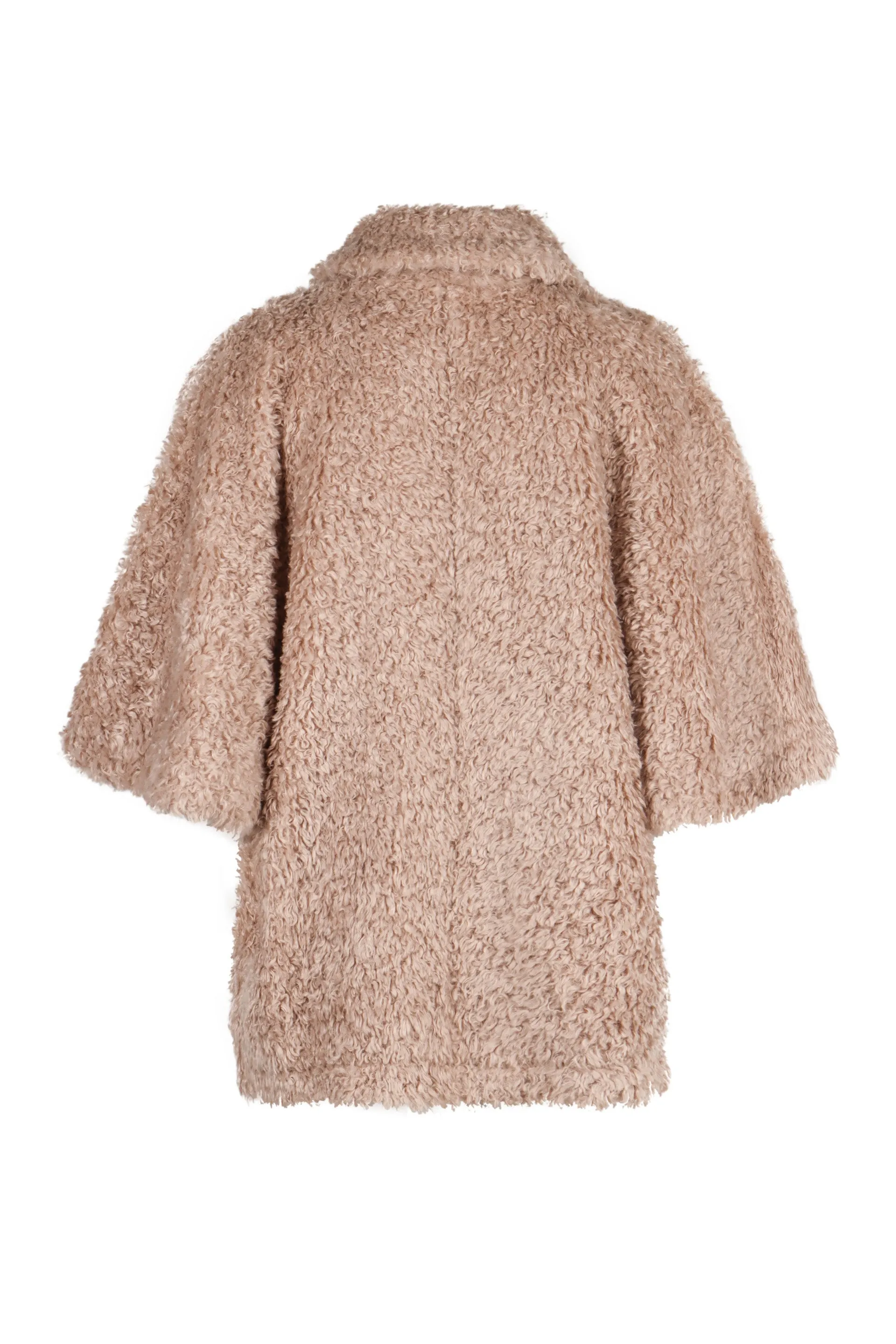 Faux fur coat