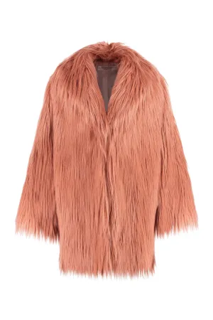 Faux fur coat