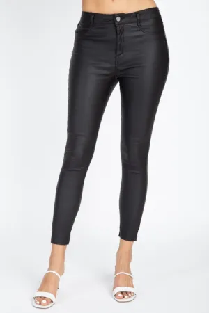 Faux Leather Skinny Pants