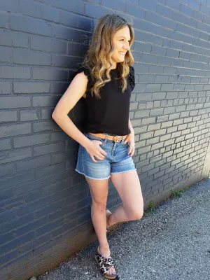 Feelin' Good Top: Black