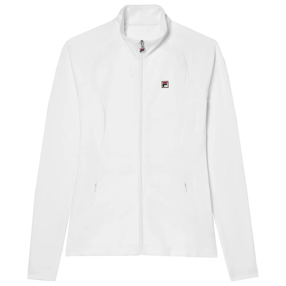 Fila Women's Whiteline Track Jacket - White