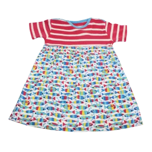 Fish Dress with Built in Body Suit