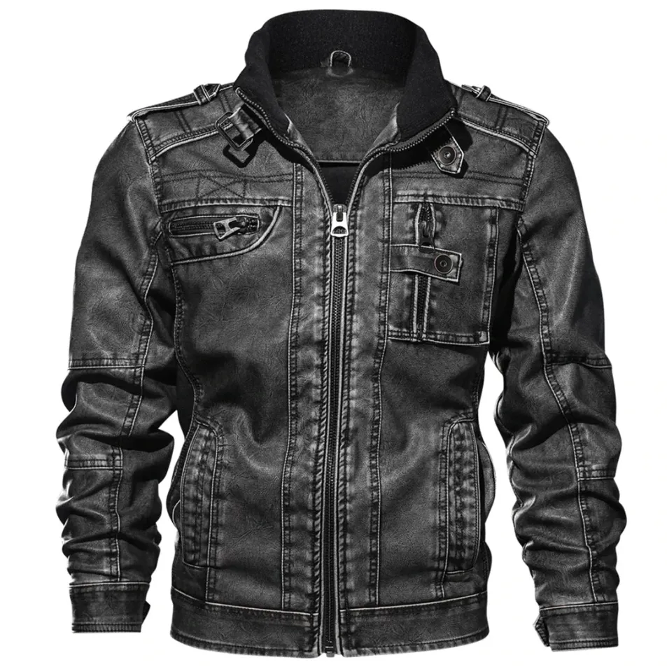 Floki - stylish leather jacket