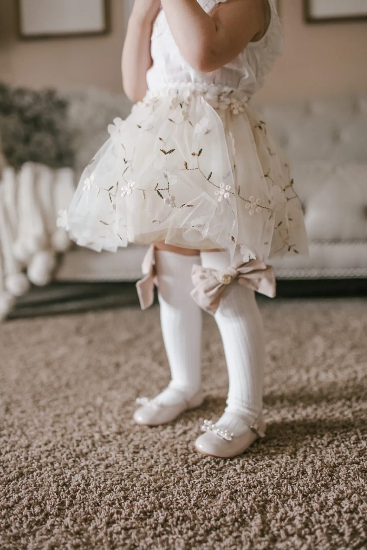 Floral Tutu Skirt