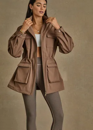 Freddie Fleece Lined Anorak - Mocha