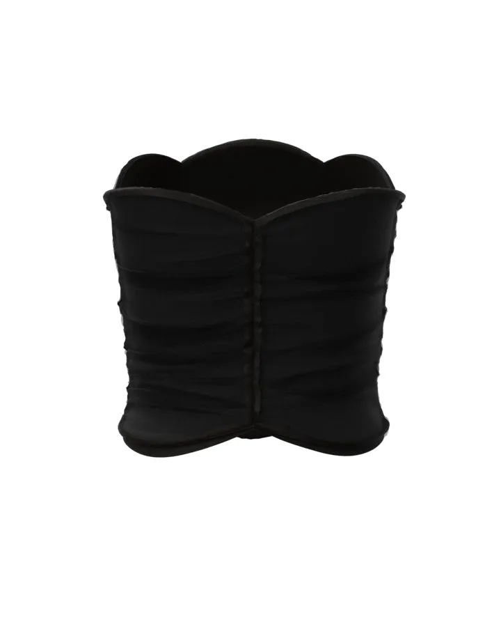 Frida Strapless Top Black