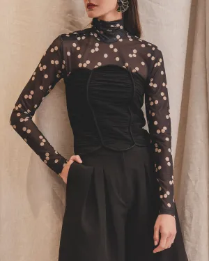 Frida Strapless Top Black