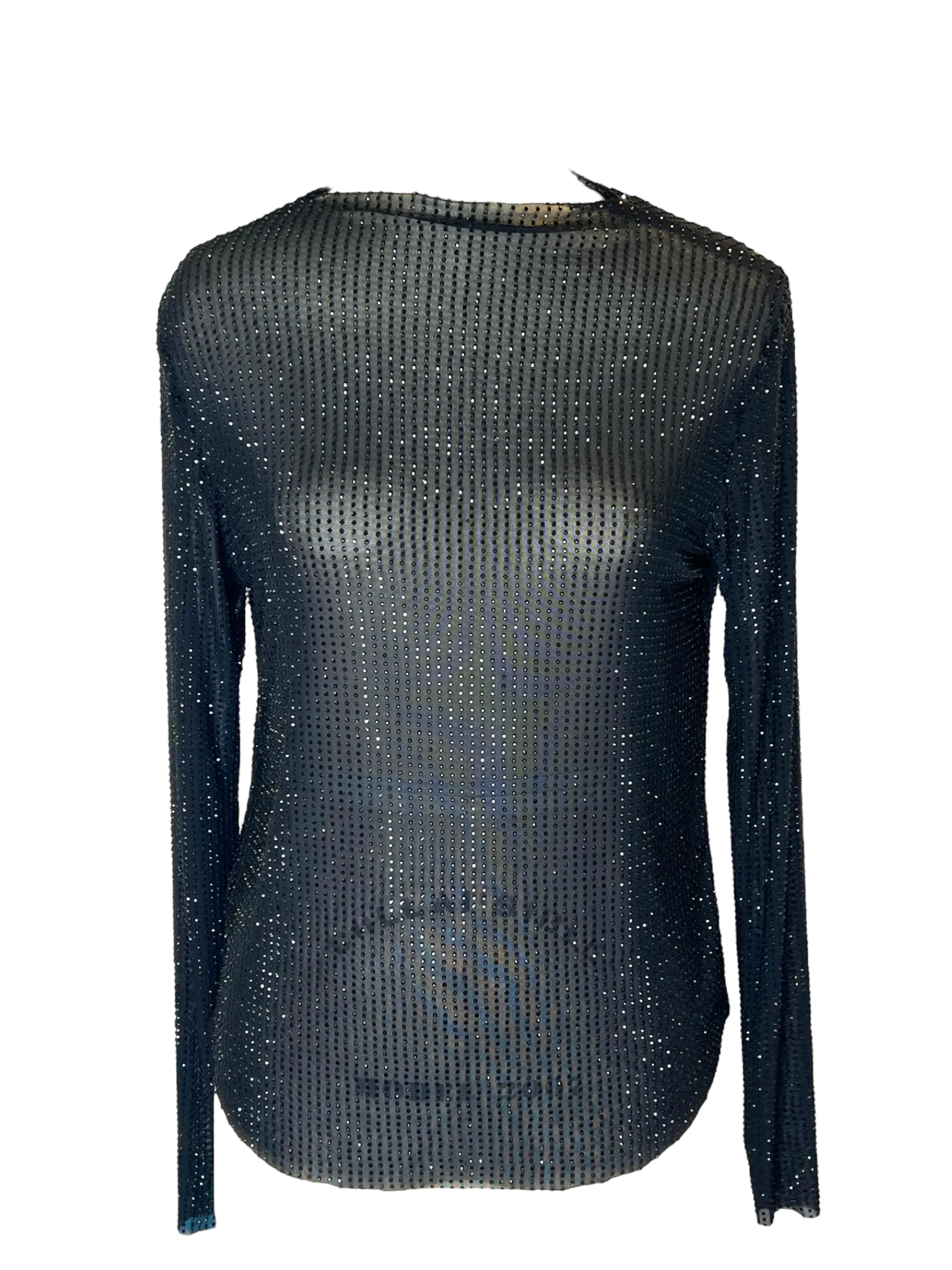 Garnett Black Crystal Top