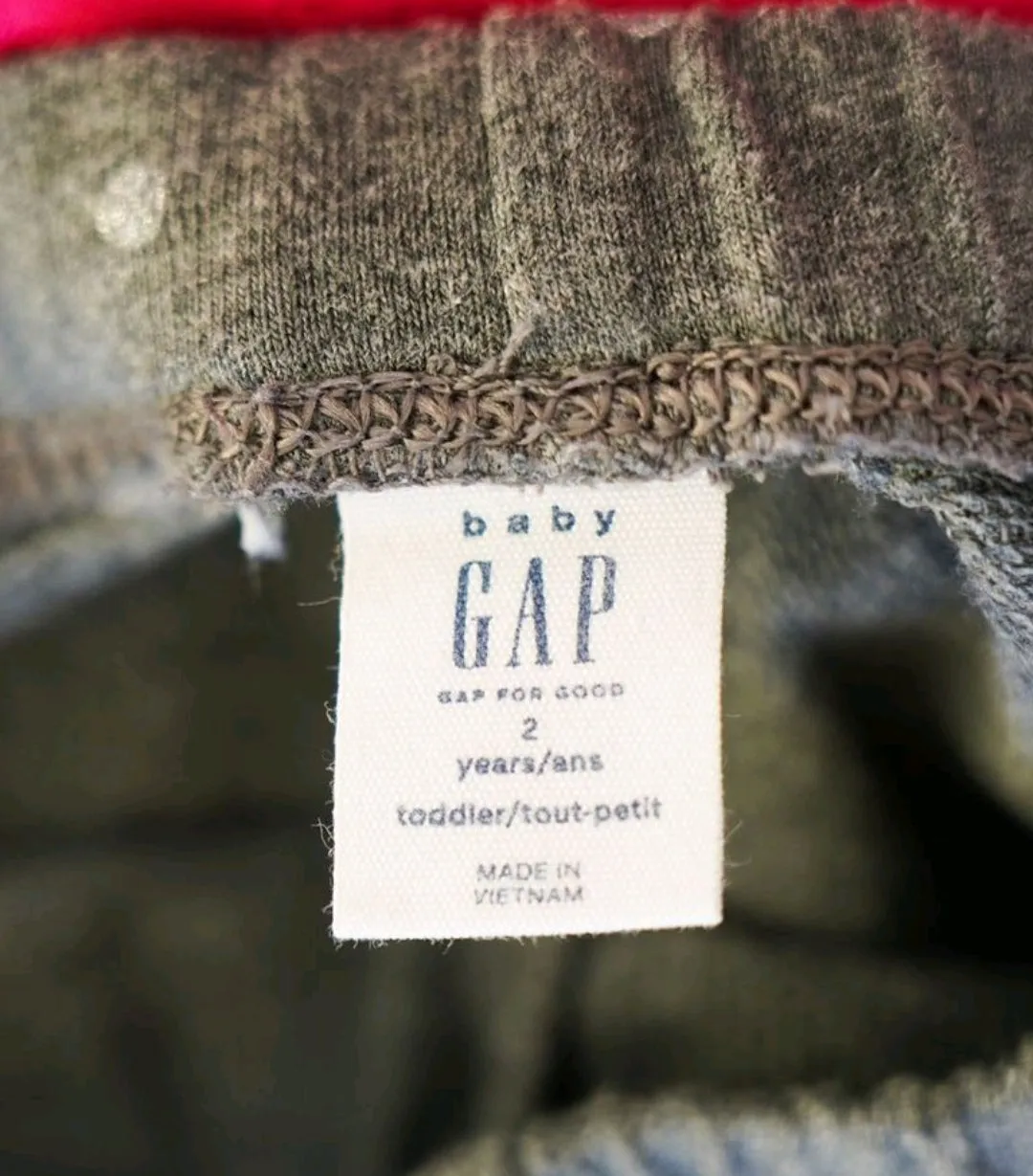 GIRL SIZE 2 YEARS - Baby GAP & CARTER'S, 2 Piece Mix N Match Outfit EUC B25