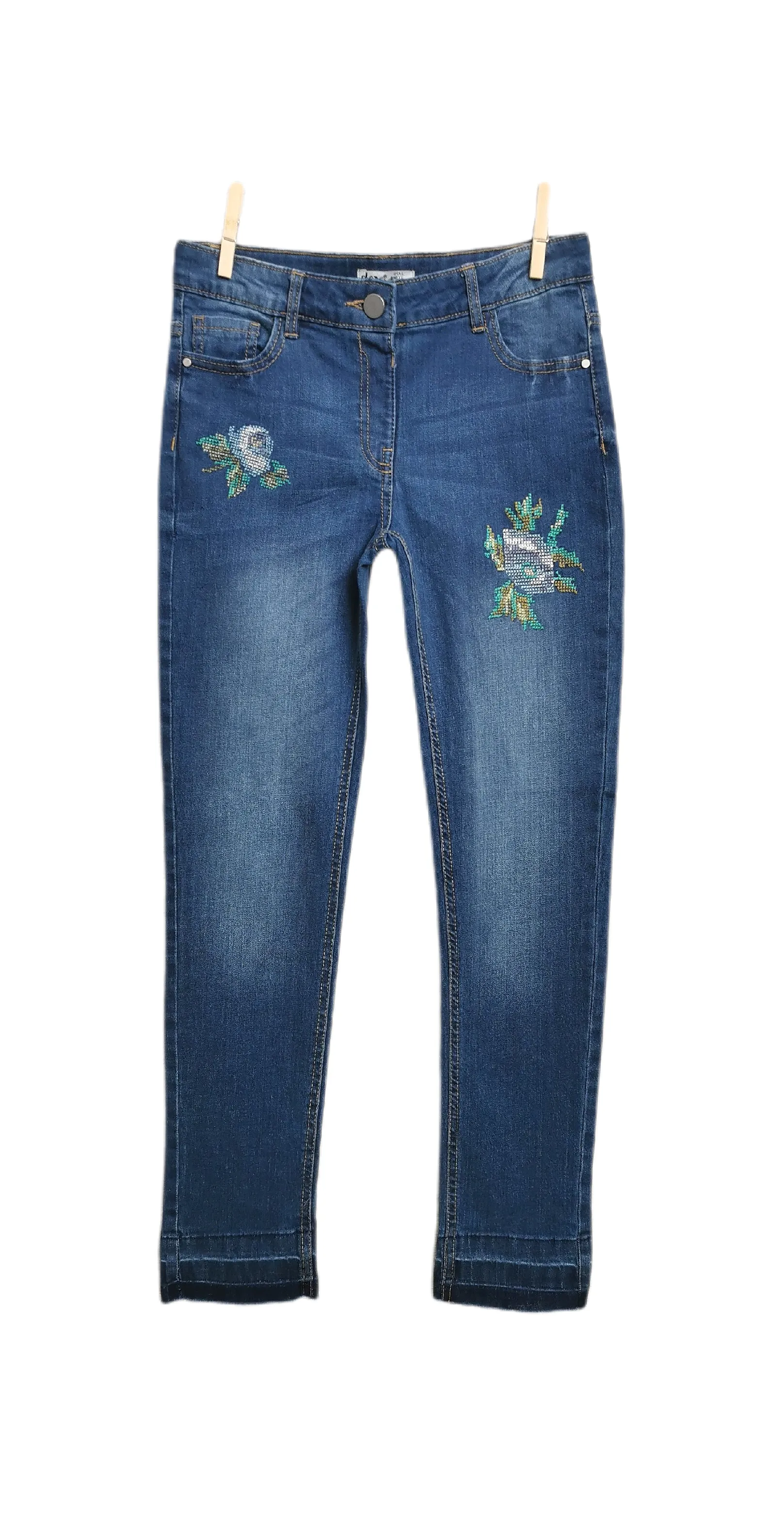 GIRL SIZE LARGE (12 YEARS) - DEX Kids, Skinny Jeggings NWT B54