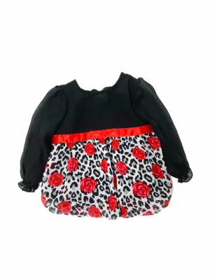 Girls Child Size 12 Months Health Tex Black Tops