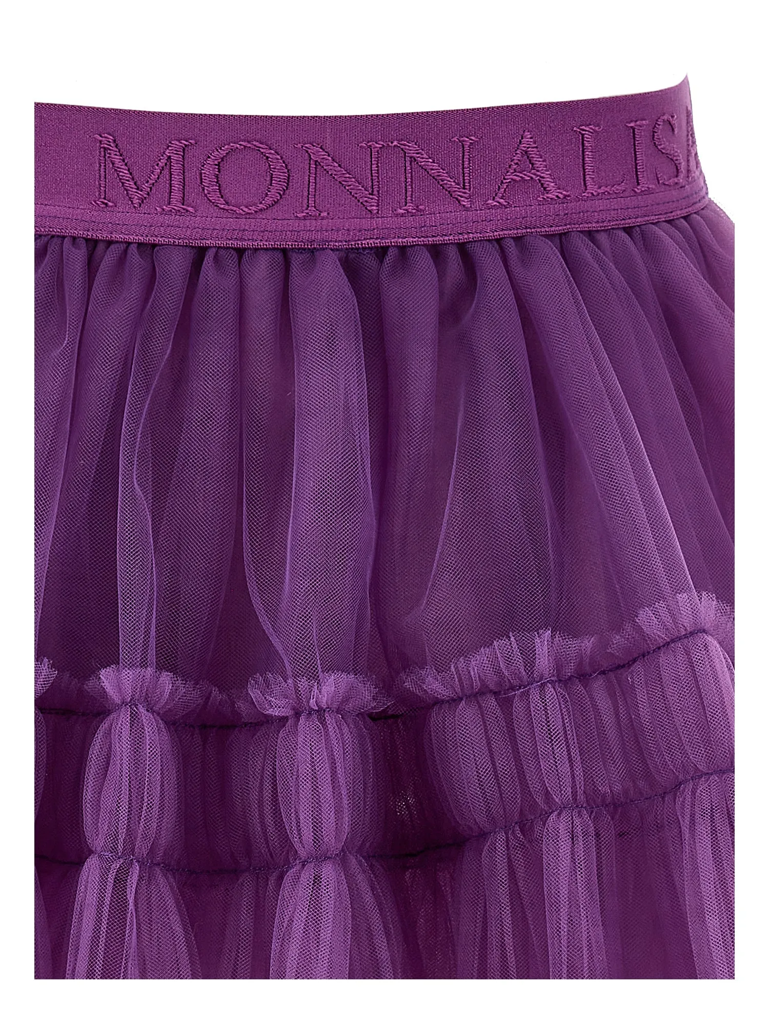 Girls Purple Tulle Skirt