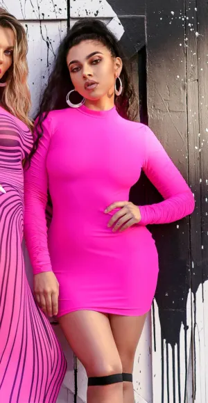 Glow up Mini Dress