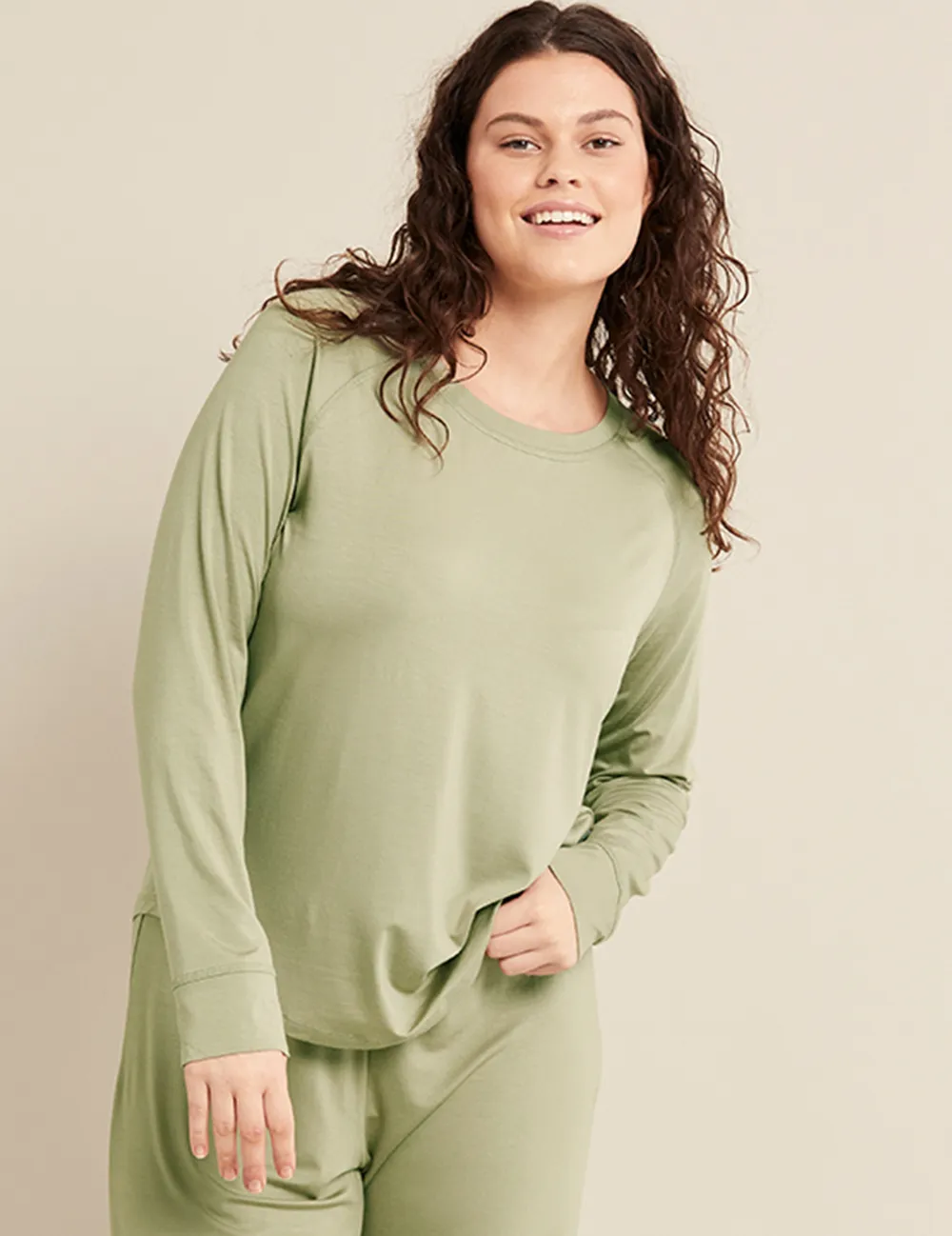 Goodnight Raglan Sleep Top