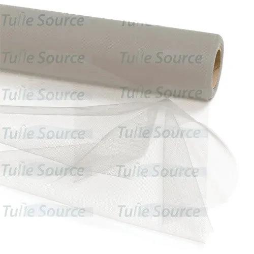 Gray Tulle Fabric