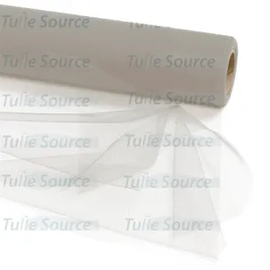 Gray Tulle Fabric