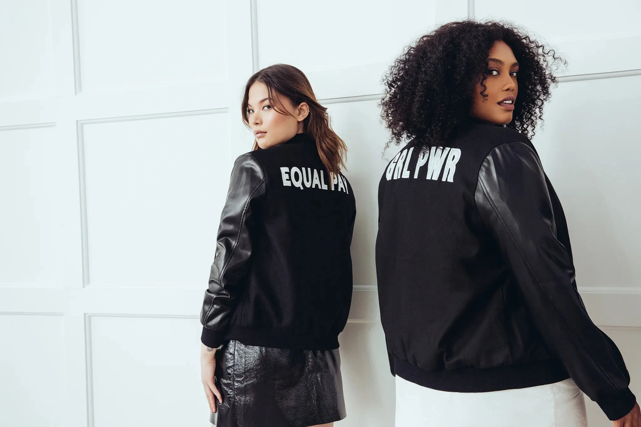 GRL PWR Varsity Jacket
